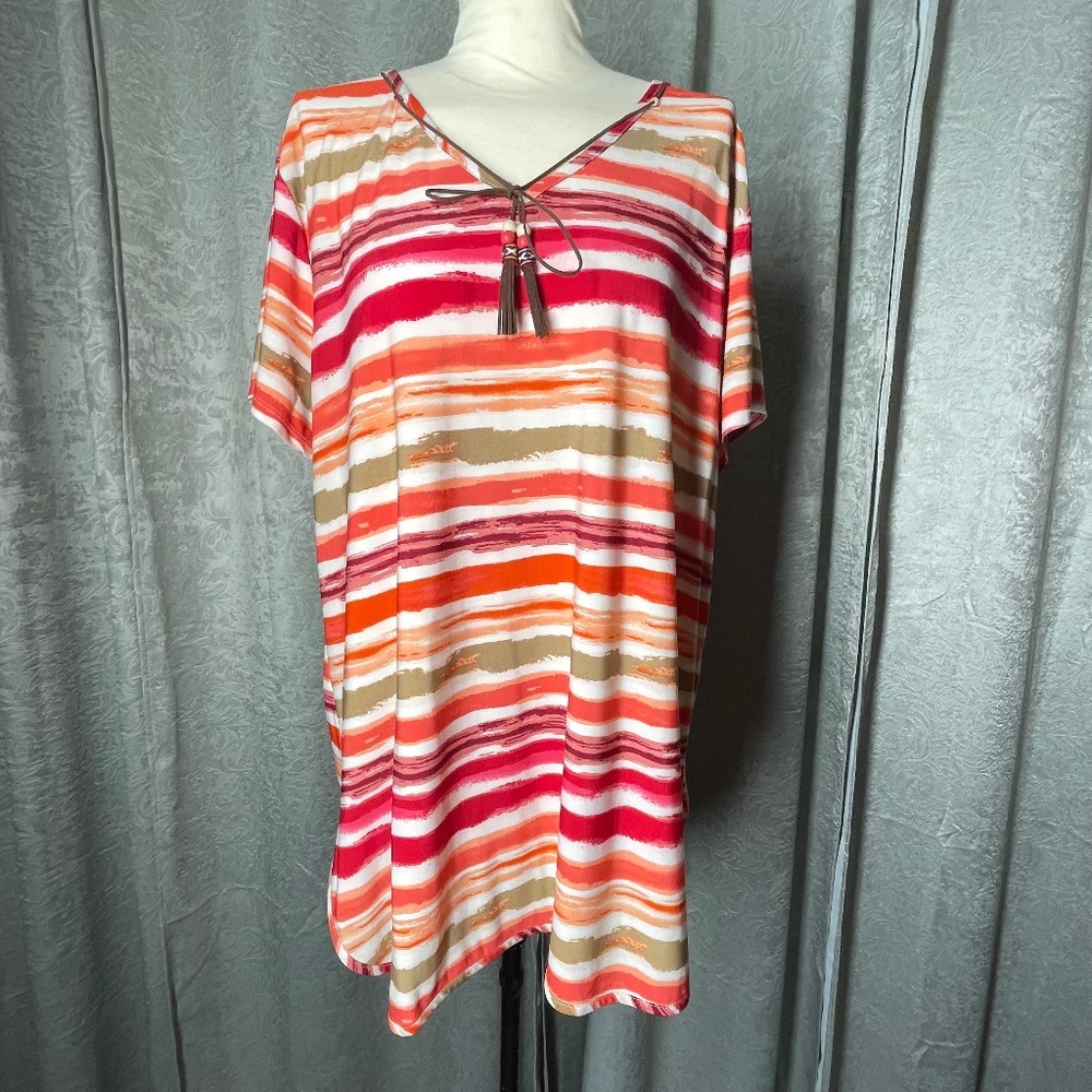 Women’s 18/20 Cato Red/Orange Top